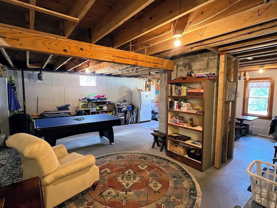 Lower level game room