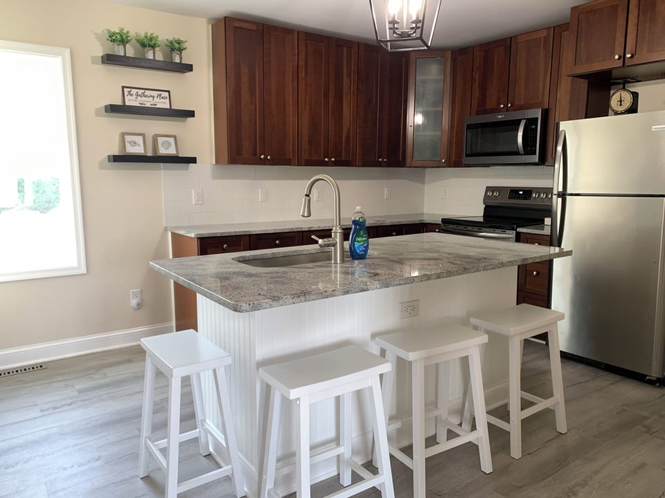 Renovated kitchen with all new appliances