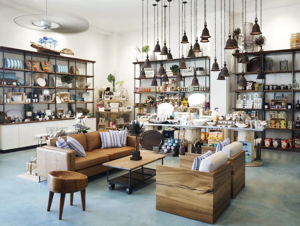 Browse curated coastal finds in a charming, boutique-style space.