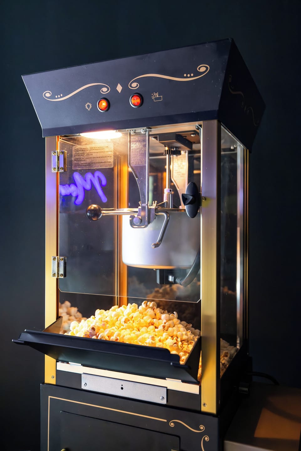 Popcorn machine. Pocono Mountains Family Friendly & Kid Friendly Amenities, Hot Tub, Sauna, Fire Pit, Grill, Game room, Gaming stations, Pool, Ski, Hike