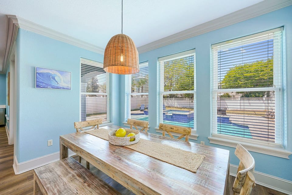 Tangled in Blue - Crystal Beach - Dining Room