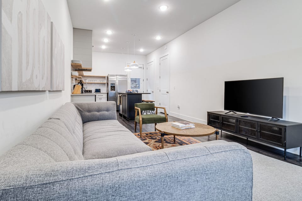 Open concept living.