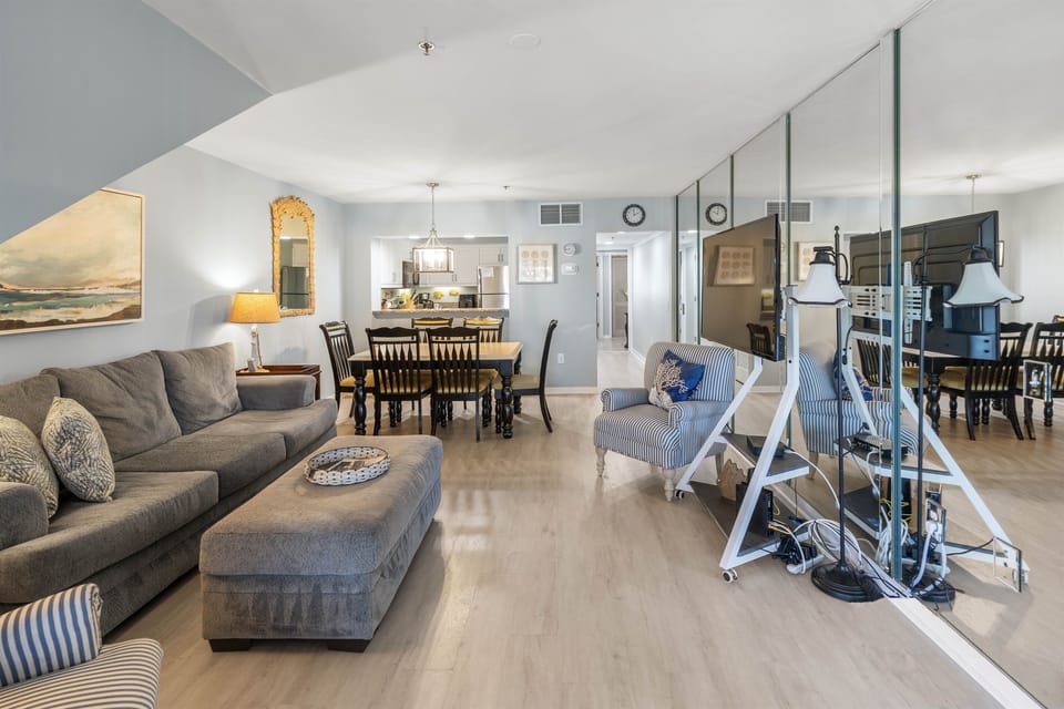 Living Room with Sofa Bed