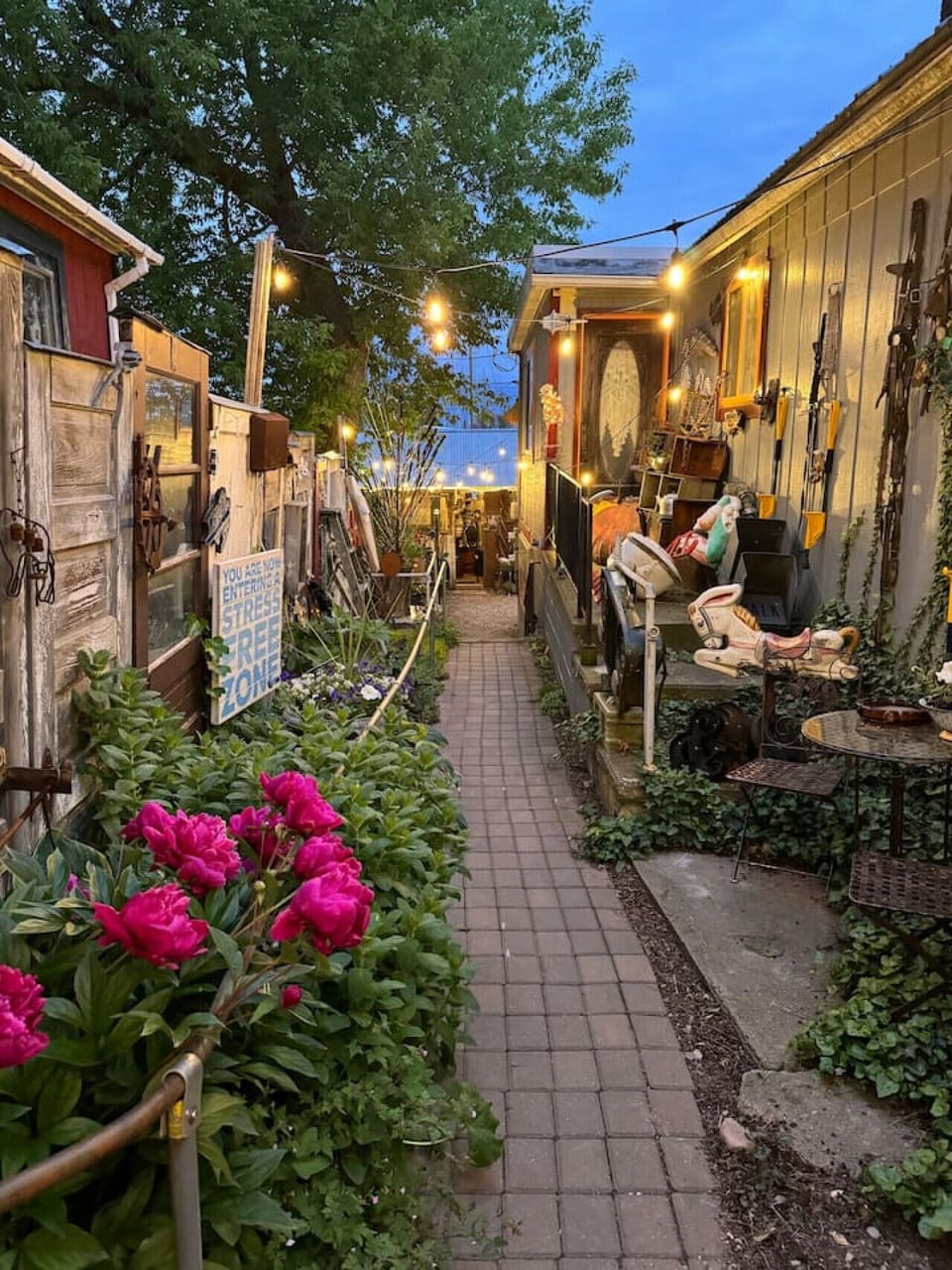 Stroll down the alley to the alli bar to listen to live music every weekend