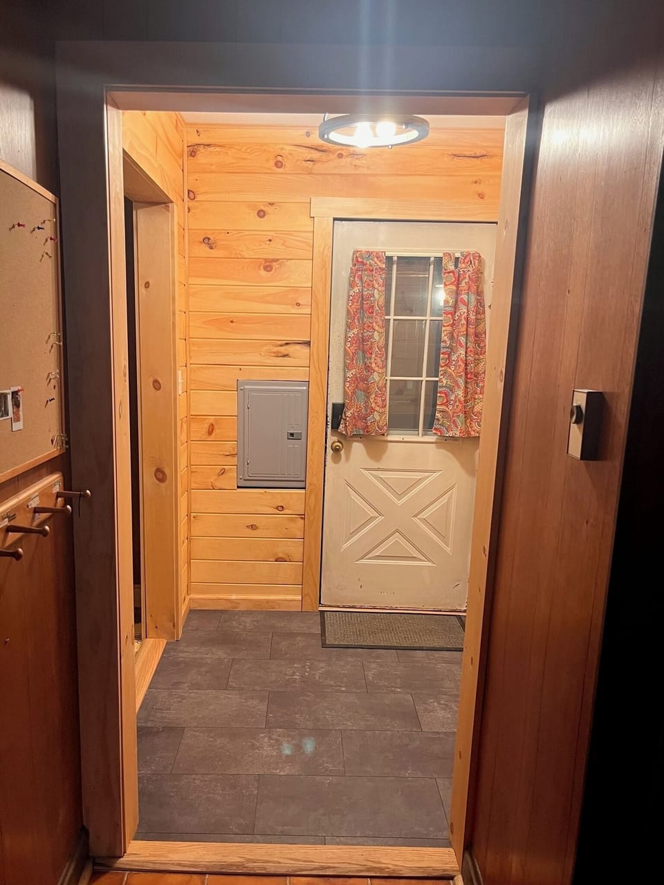 Main entryway from back carpark