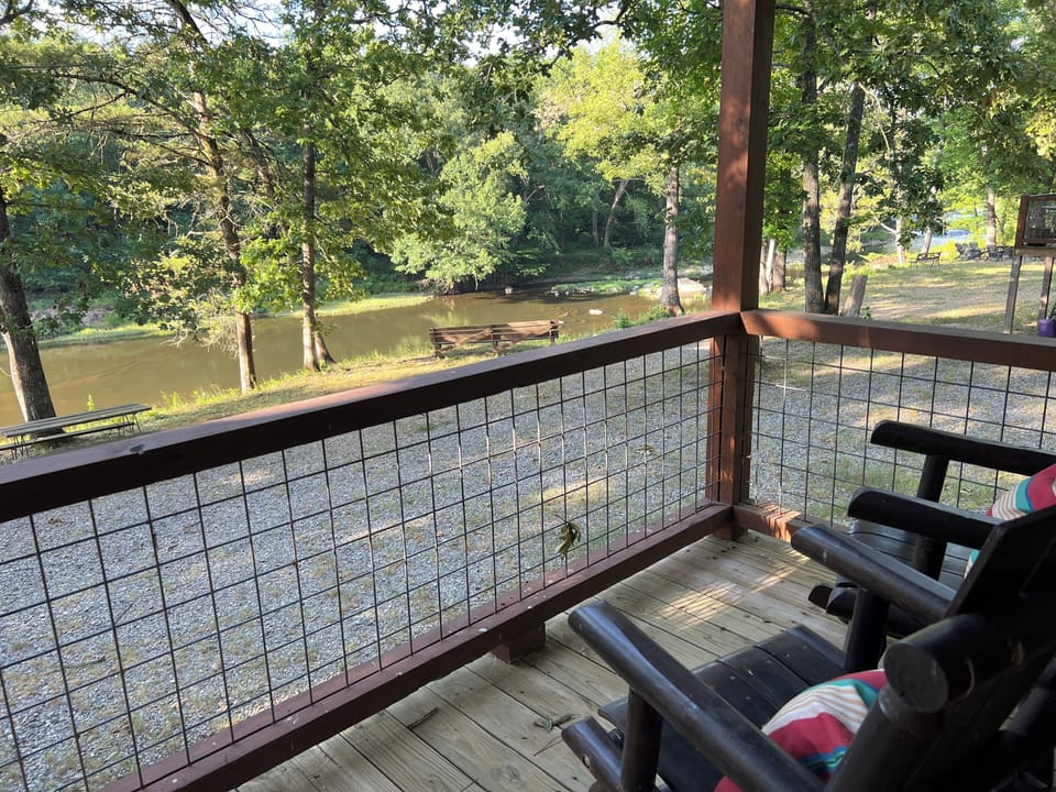 View from the porch. Enjoy!