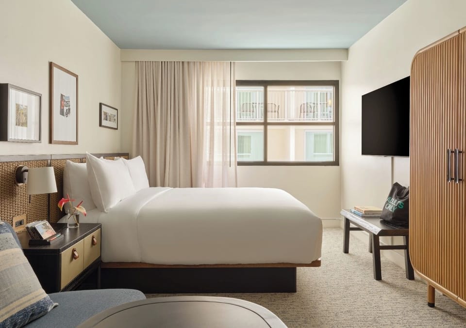 Bedroom. Interior and views may vary based on location and availability.