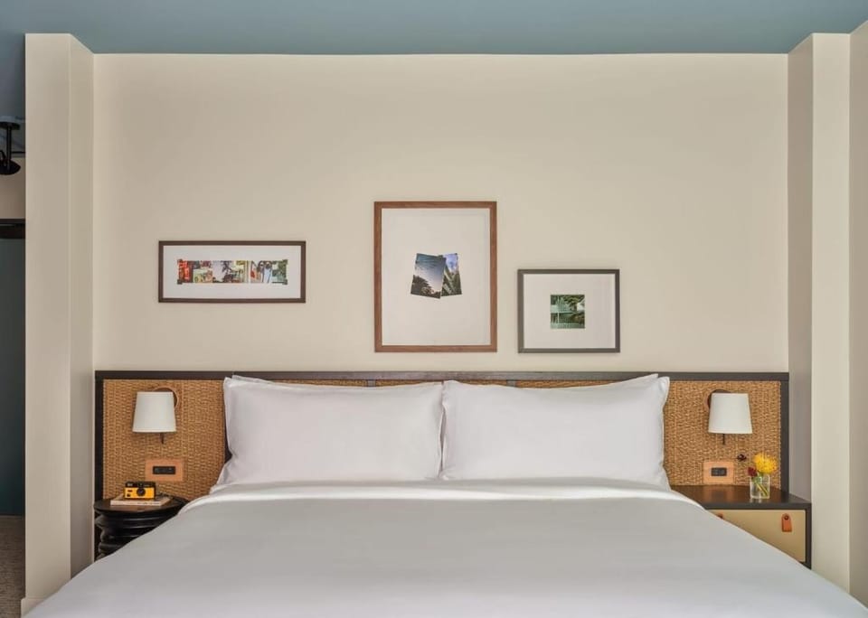Bedroom. Interior and views may vary based on location and availability.