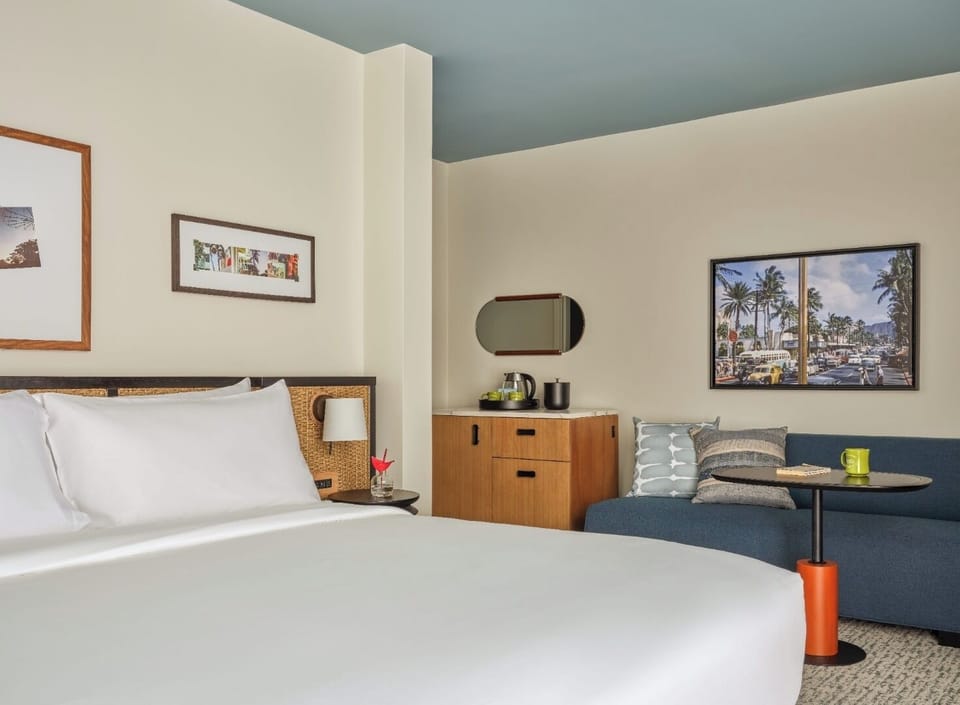 Bedroom. Interior and views may vary based on location and availability.