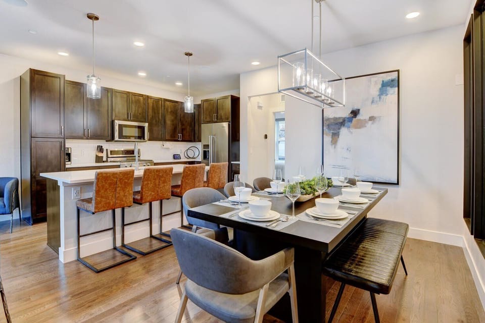 Open Concept Kitchen and Dining