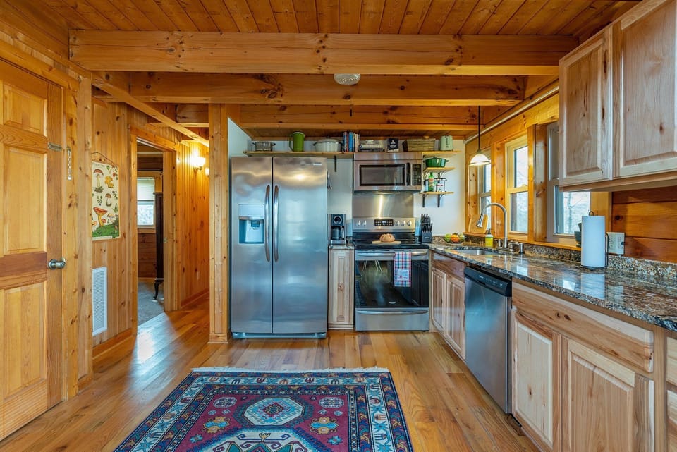 Craft delicious meals in the kitchen complete with stainless appliances, a dishwasher & a standard drip coffeemaker.
