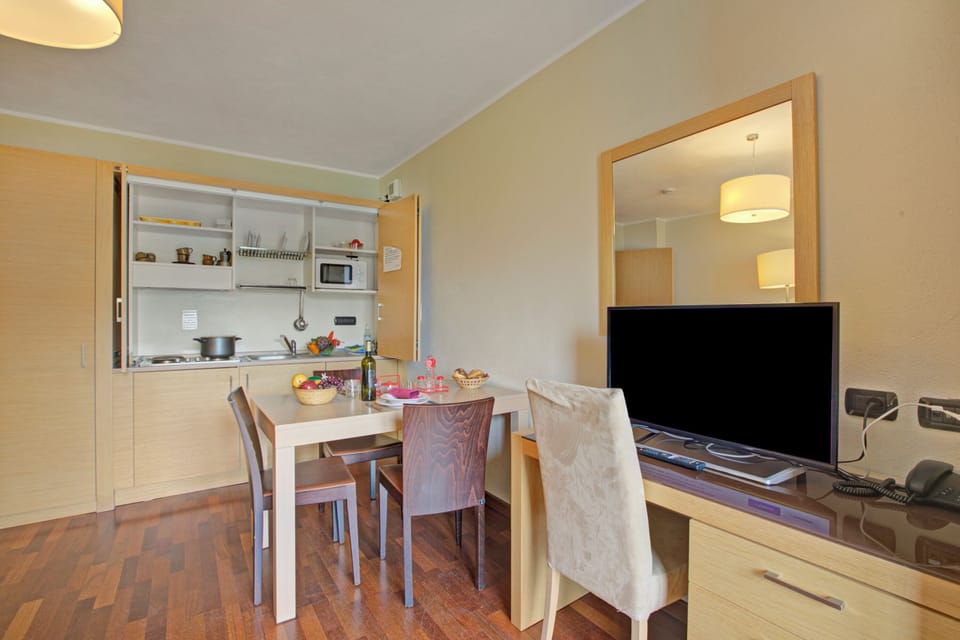 Living and dining room