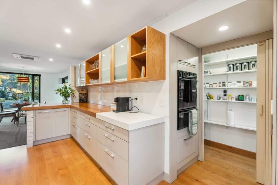 Upstairs Kitchen Modern and Spacious 