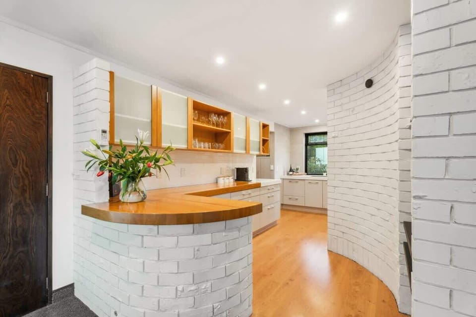 Upstairs Kitchen Modern and Spacious 