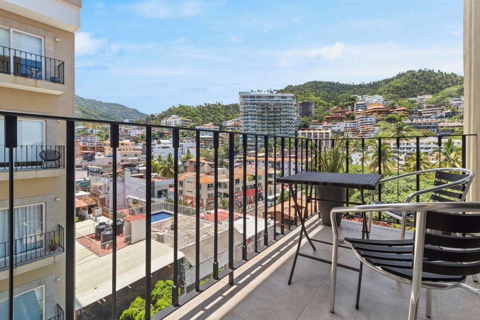Private balcony view