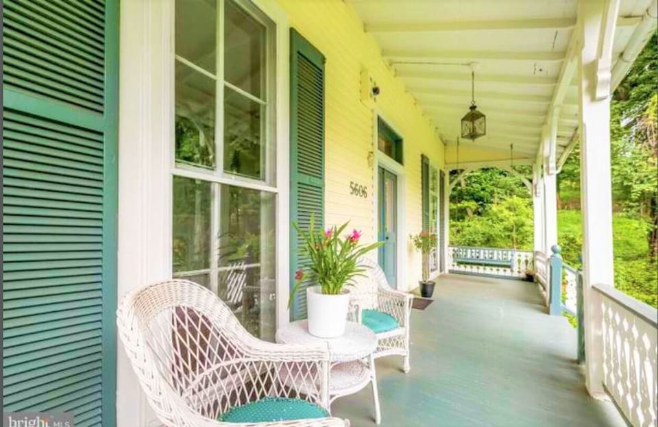 Front porch charm.