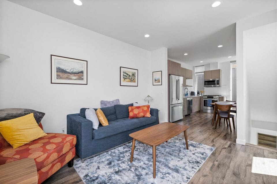 Living, Kitchen and Dining on the 2nd floor
