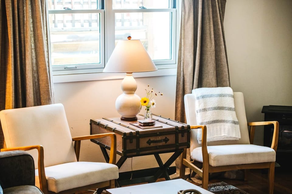 Living room with plenty of seating options