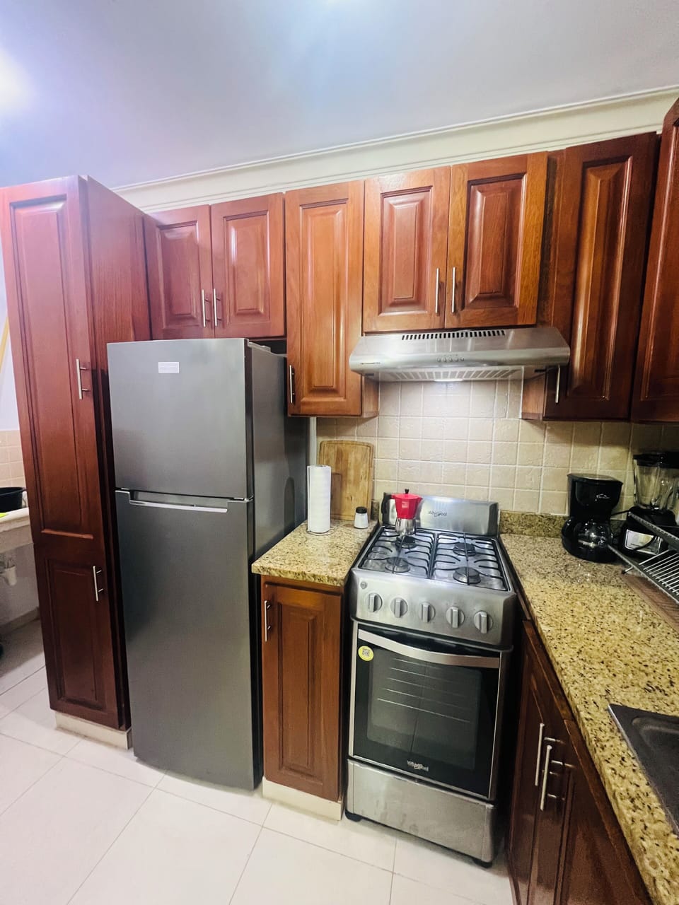 Equipped kitchen