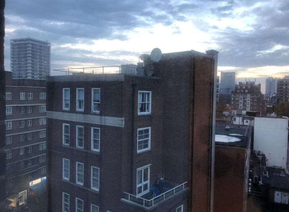 This photo represents view from the flat