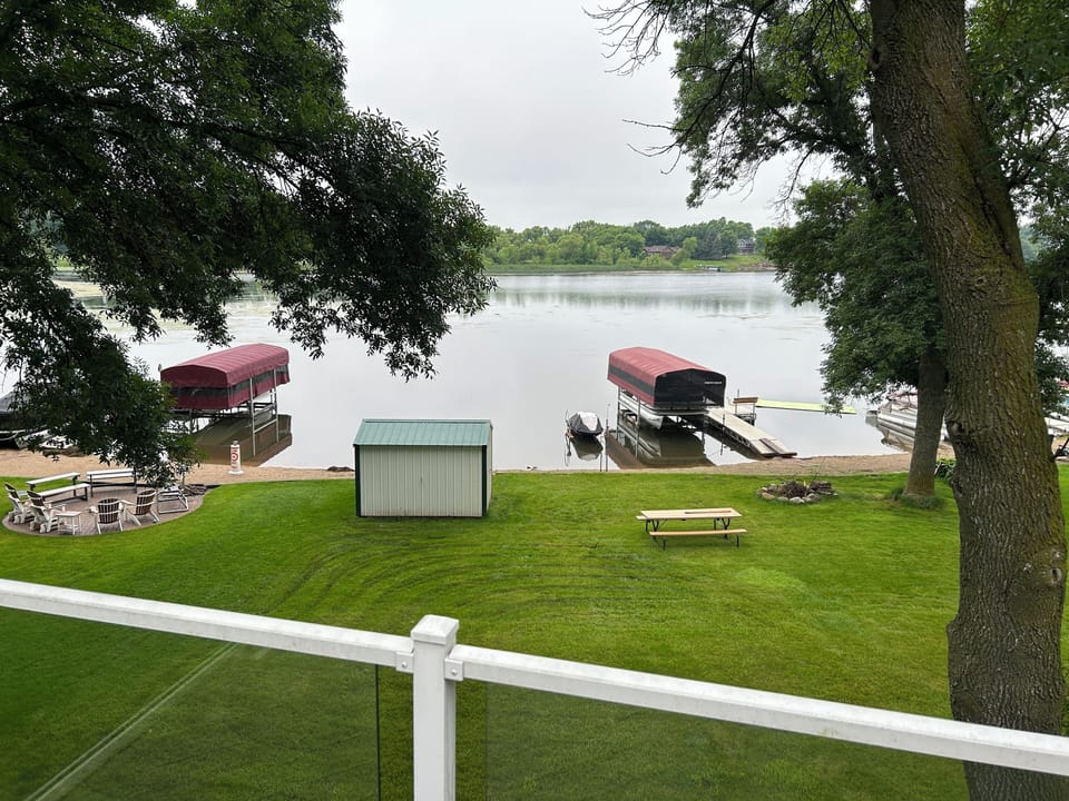 Enjoy this view from the deck!