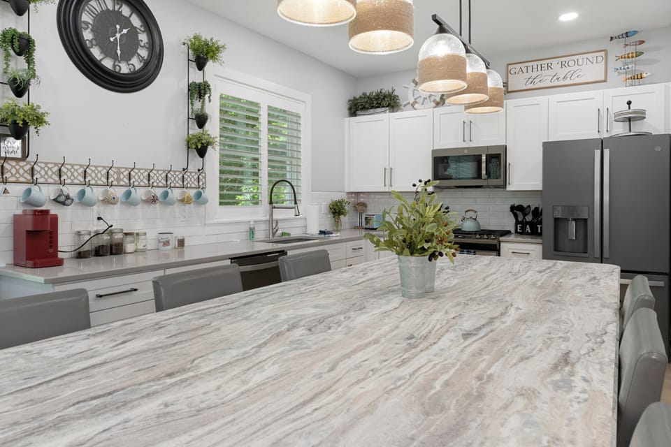 Huge dining area