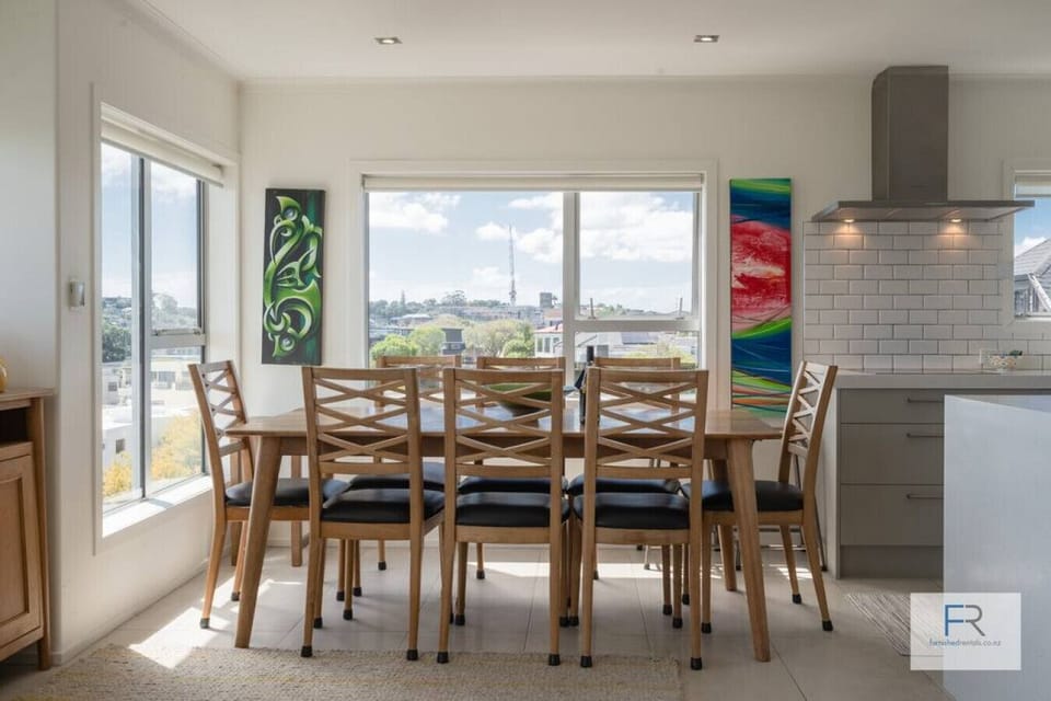 Dining area with seaview