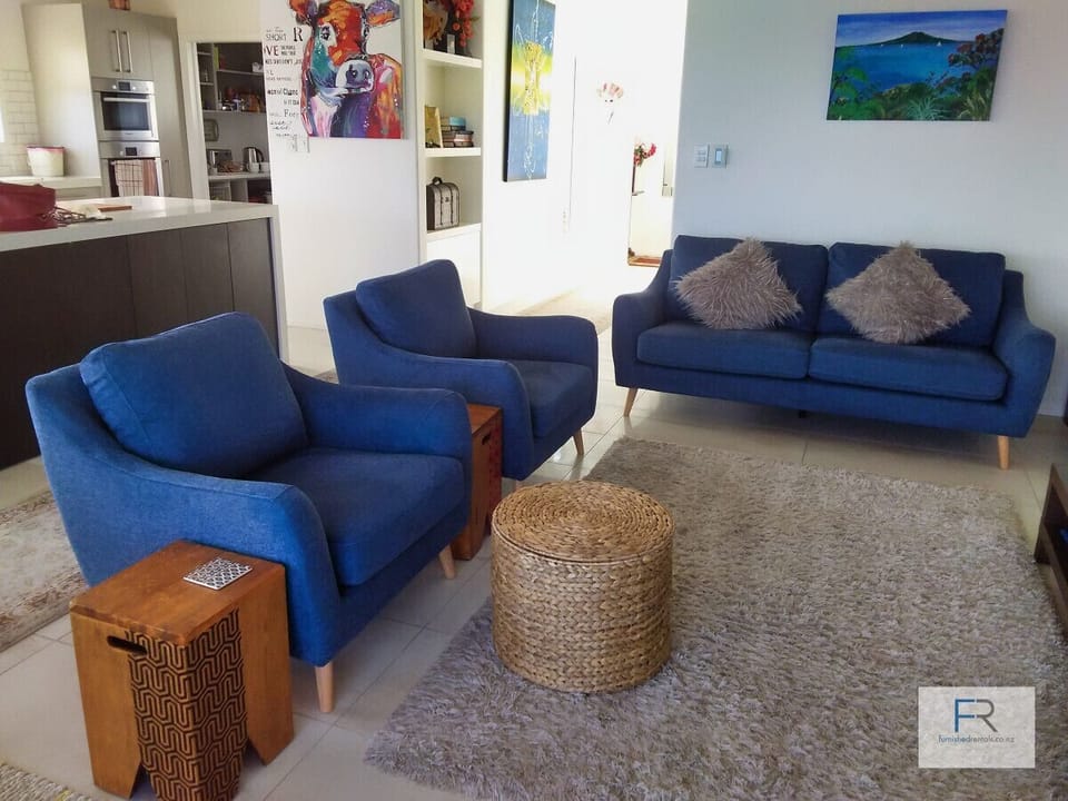 Living area couch - open plan living