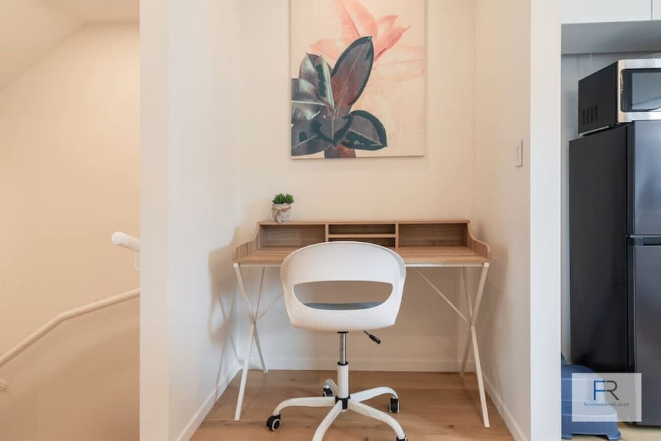 Office nook in lounge