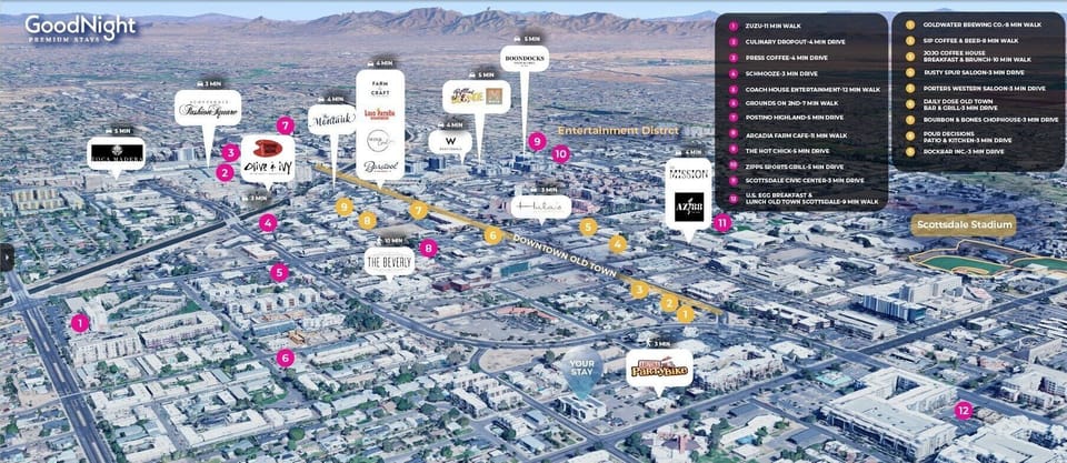 Nestled in the highly desirable Old Town District within walking distance of hundreds of local hot spots.