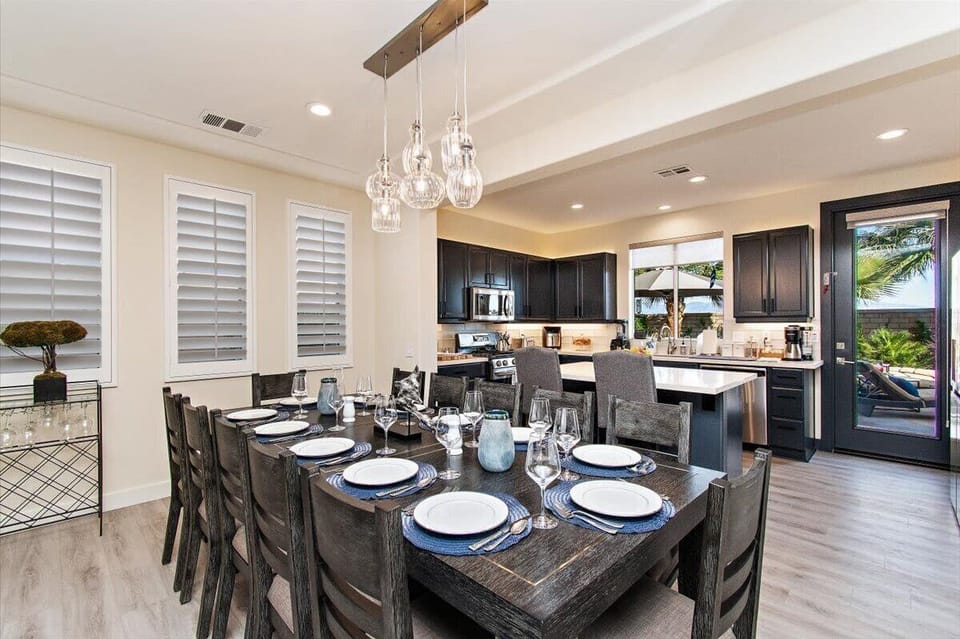 Dining space for group meals