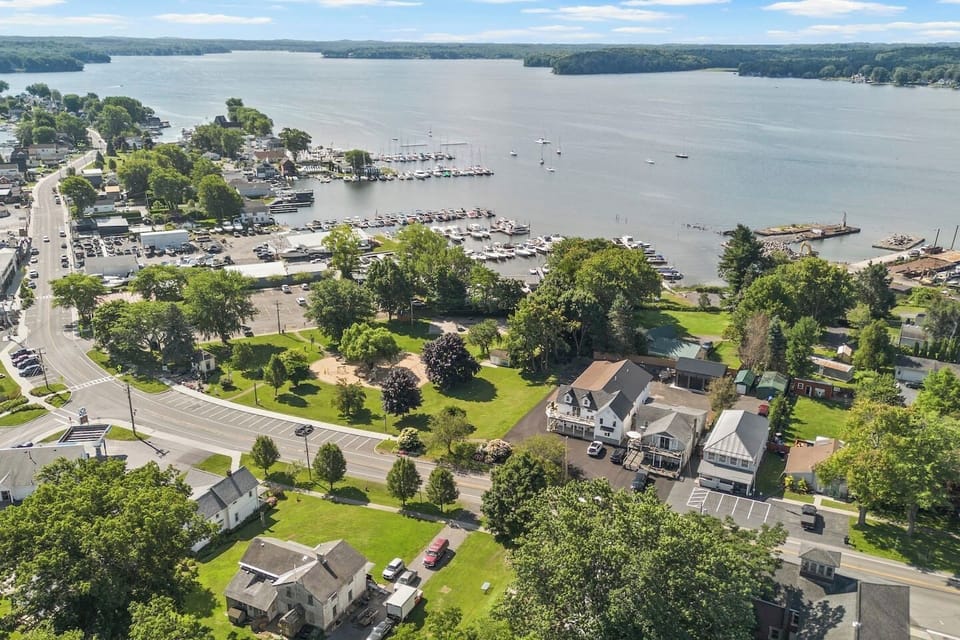 This image showcases our excellent proximity to Sodus Point, offering convenient access to local attractions, marinas, and scenic waterfront views. Ideal for guests seeking a vibrant and picturesque stay. 