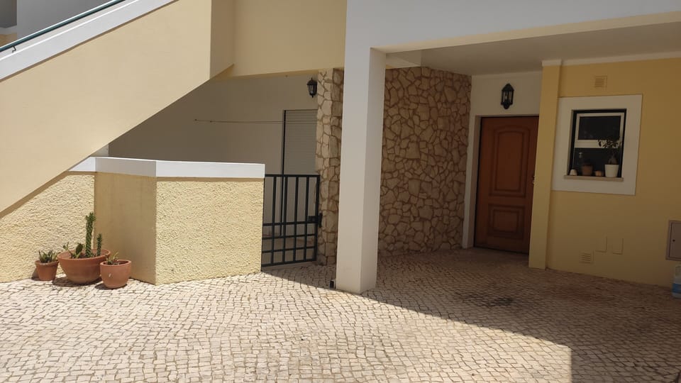 Entrance and parking place