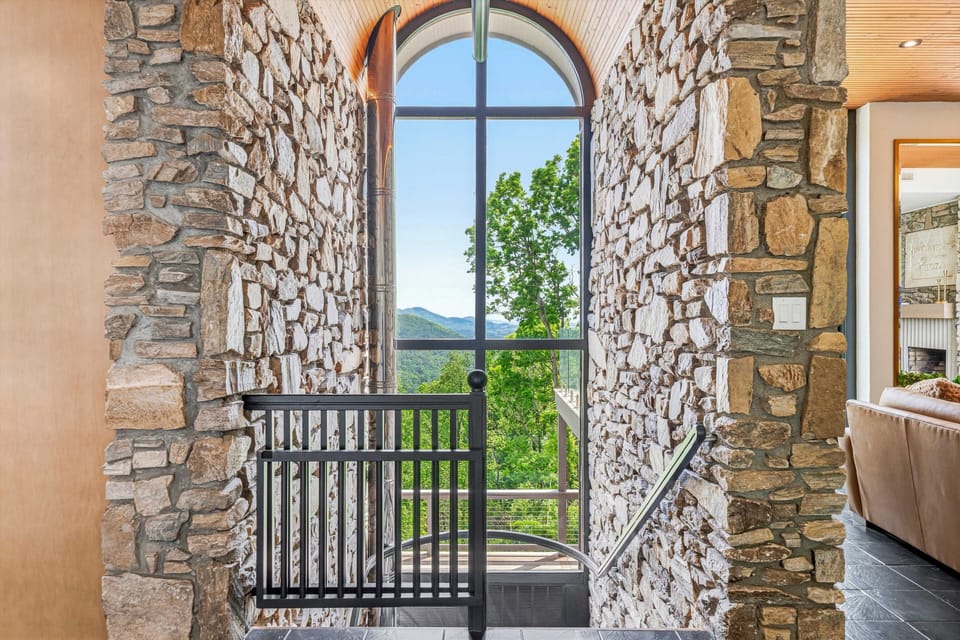 Grand Stairway to Lower Level