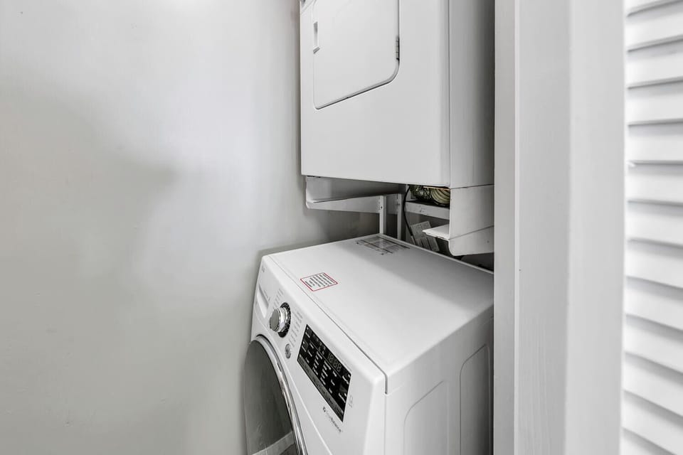 Washer and dryer