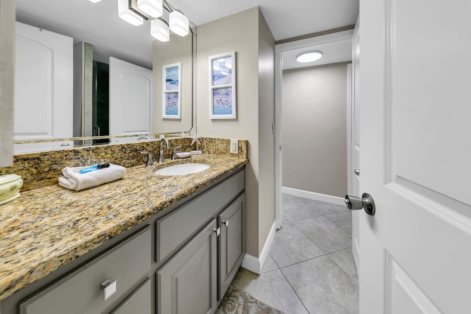 Master bathroom