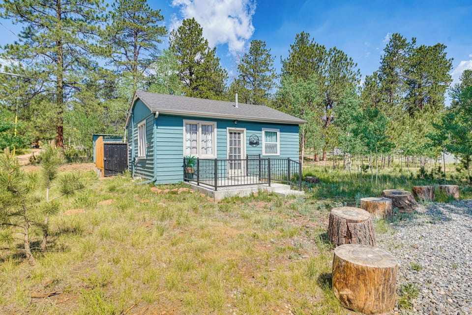 Bailey Vacation Rental | 1BR | 1BA | 1 Step to Enter | 480 Sq Ft