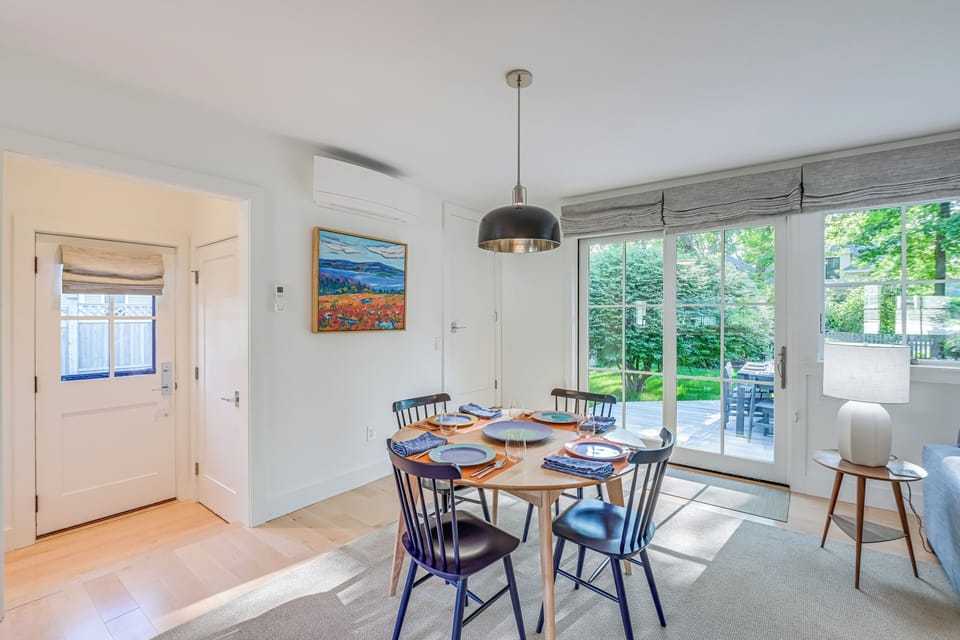 Dining Area | Dishware & Flatware Provided | A/C & Heat Pumps