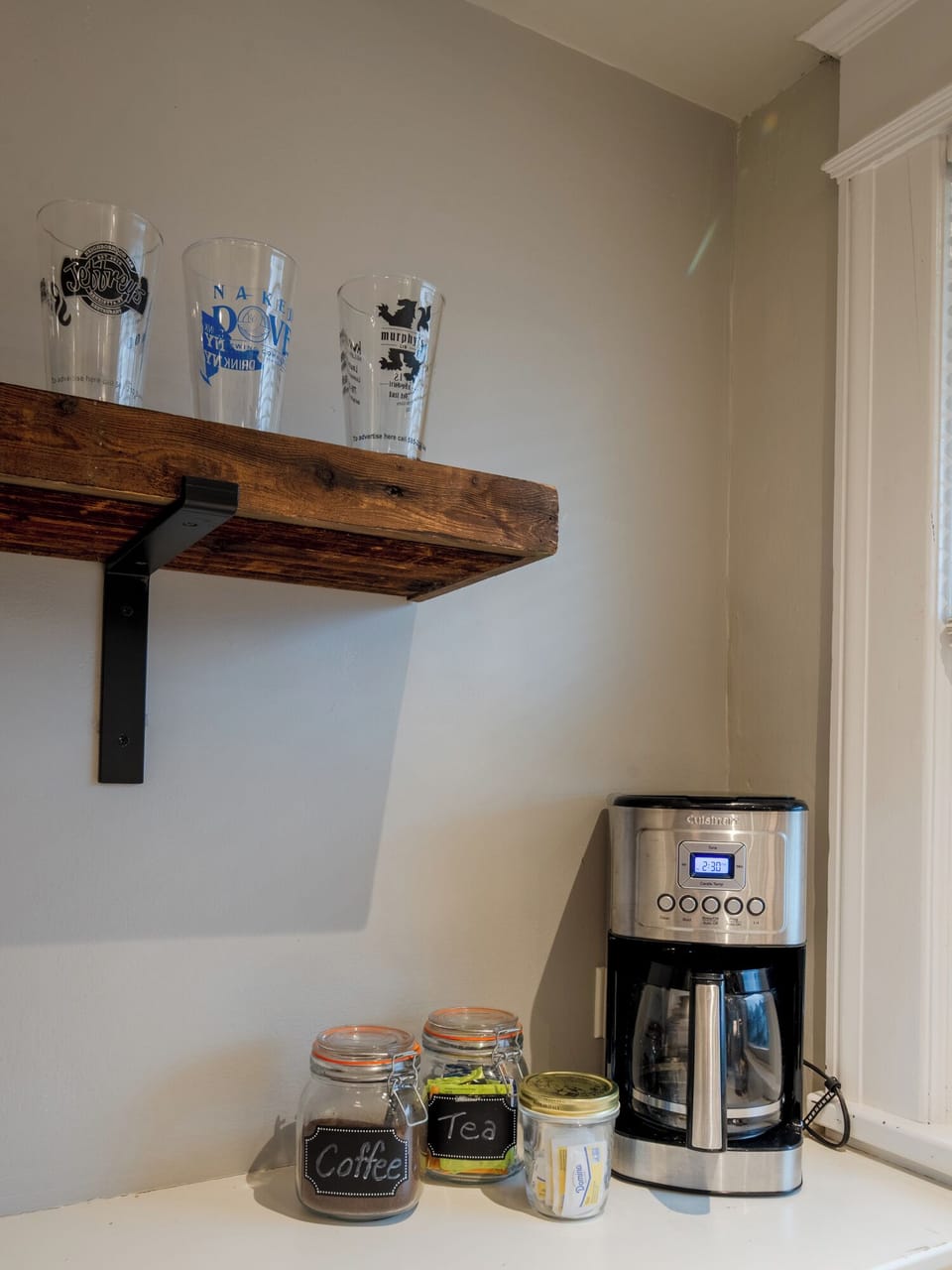 Coffee and tea starter set provided
