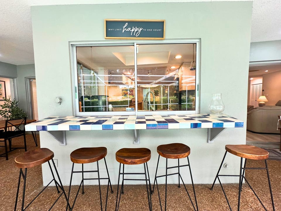 Our Lanai is crafted for ultimate outdoor relaxation and entertainment