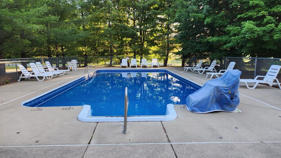 on-site outdoor pool