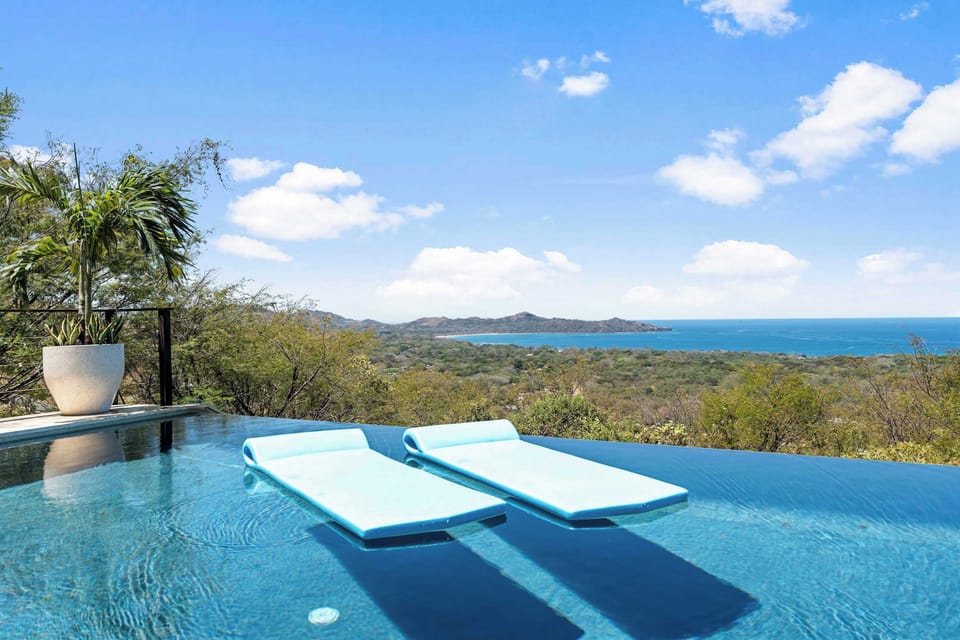 Soak in the endless horizon from your infinity pool.