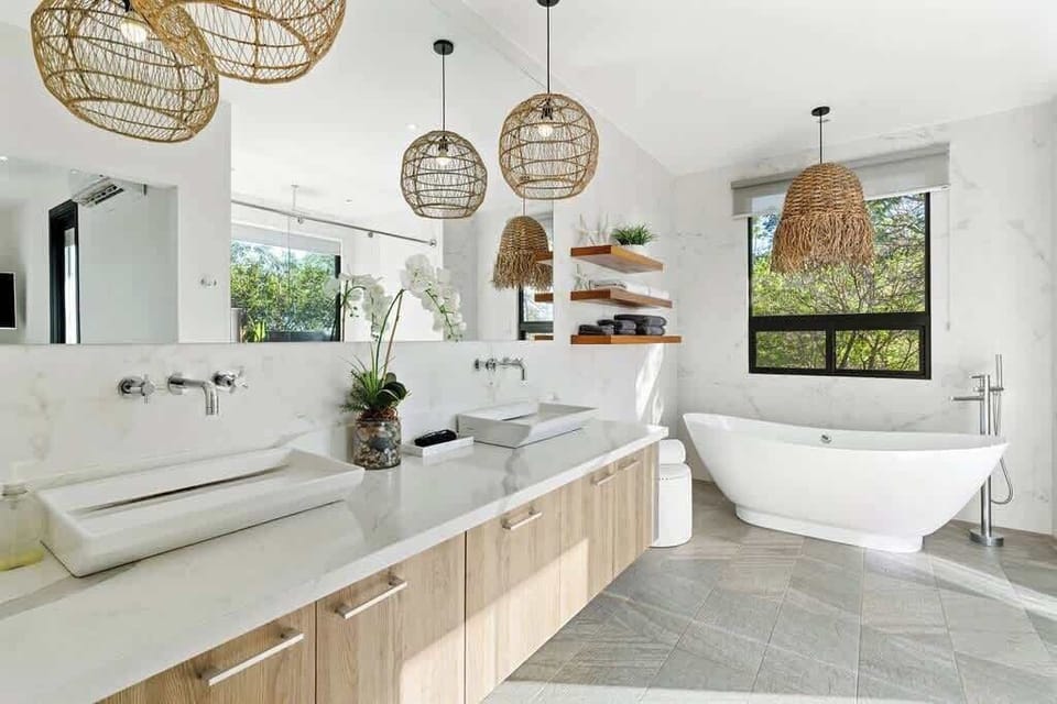 Luxury bath moments with the perfect view.