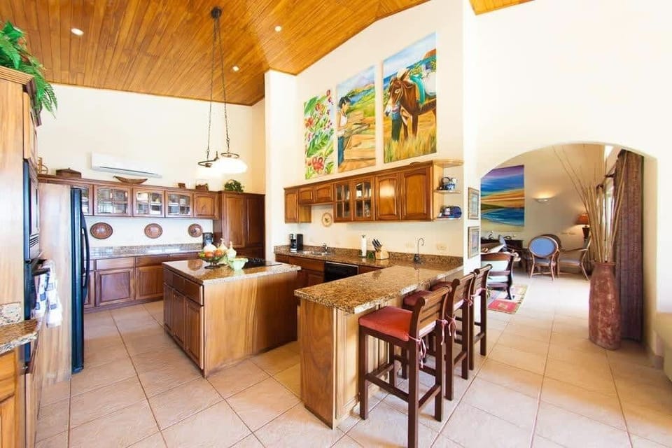 A kitchen made for gourmet dreams and unforgettable meals.