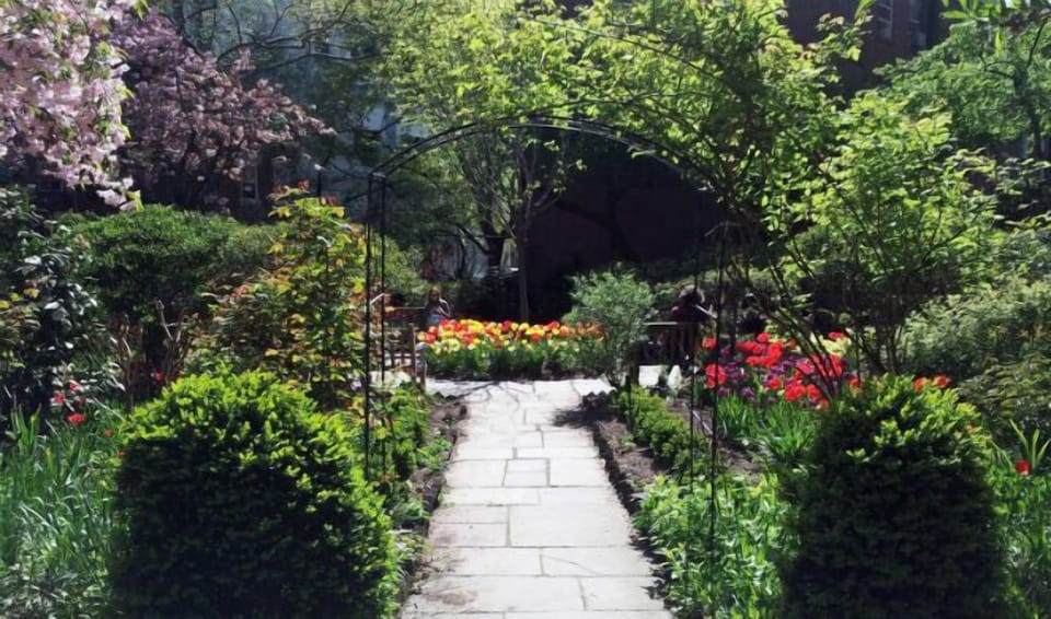 Secret Garden at St. Luke in the Fields — West Village, NYC