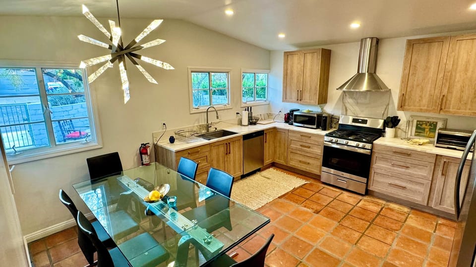 Kitchen filled with all your gourmet cooking needs