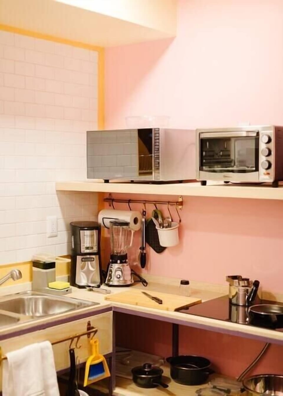 Kitchen with all the appliances you need
