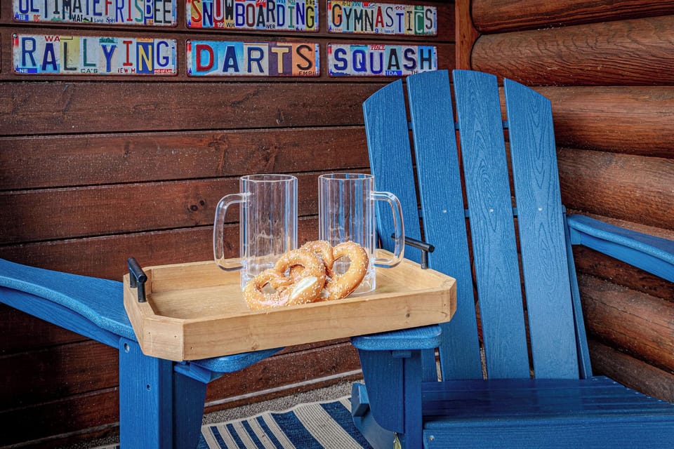 Relax the day away in the hot tub on the enclosed deck!