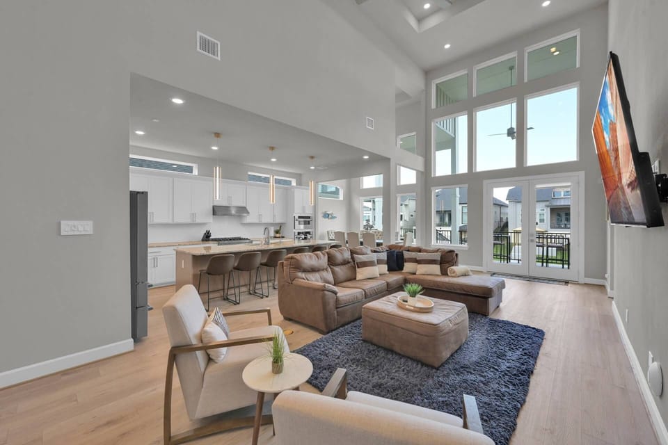 Spacious, open floor plan