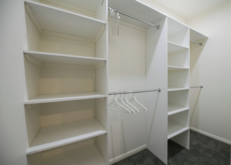 Wardrobe space